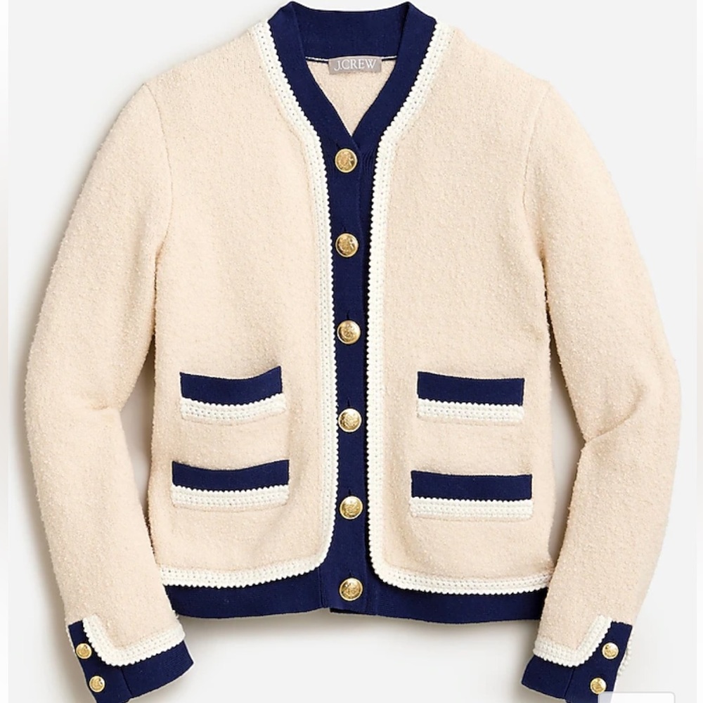 J. Crew Textured Boucle Lady Jacket, XL, NWT